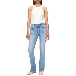 LTB Jeans Dames Fallon 400 - Bootcut Mid Rise Basic-5-Pocket Light Wash Blue van katoenmix - maat W34L34, blauw, 34W / 34L