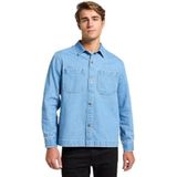 Lee - Overshirt - Lichte Wassing - Denim - 2 Zakken