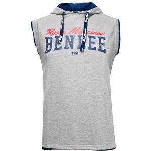 Benlee Epperson T-shirt met capuchon voor heren, grijs, klein