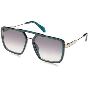 Just Cavalli Sunglasses SJC040 Shiny Transp.Green 58/17/145 Herenbril, Glanzend transp.groen, 58/17/145