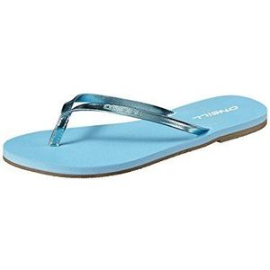 O'Neill Dames Fw Metallic Strap Flip Flops teenslippers, blauw 5023 Arctic Blue, 36 EU