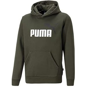 Puma Fleece sweatshirt merk ESS+ 2 Col Big Logo Hoodie FL B