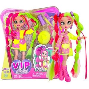 VIP Pets Fashion Chloe pop Fashion de modepop met langer haar om te kammen als een echte kapperslist, speelgoed voor meisjes en kinderen vanaf 4 jaar