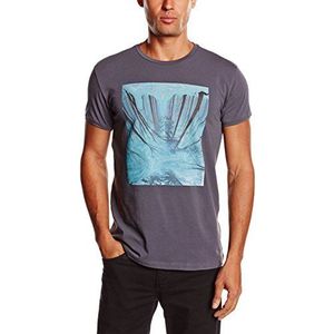 Cross Jeans heren T-shirt 15044, grijs (antraciet 021), M