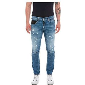 Replay Willbi Maestro Jeans voor heren, 009, medium blue., 34W x 32L