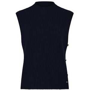 Style Enie Cotton Wool Pullunder, Donkerblauw, 42