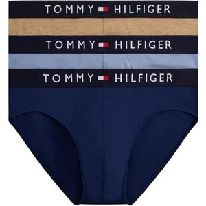 Tommy Hilfiger Heren Slip, Roze (Prp Nvy/Hckry Hthr/Brk Blu), M