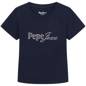 Pepe Jeans Odel T-shirt voor meisjes, blauw (Dulwich Blue), 4 jaar, blauw (Dulwich Blue), 4 Jaren