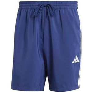 Adidas - Essential 3 Stripes - Korte Broek - Blauw - Regular Man