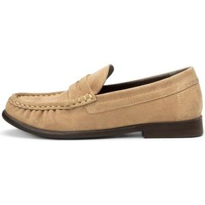 Marc O'Polo - Instappers - Lichtbruin - Leer - Suède