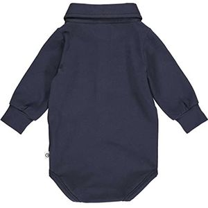 Müsli by Green Cotton Baby Boys Cozy me Shirt Body and Toddler Sleepers, Night Blue, 86