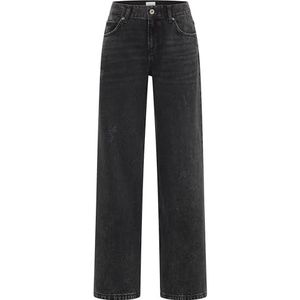 Stijl Medley Wide Leg, donkergrijs 787, 24W x 30L