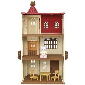 Sylvanian Families Red Roof Tower Home