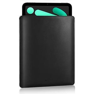 MoKo 7-8 Inch Tablet Sleeve, PU Leather Briefcase Slim Stylish Case Pouch Fit with iPad Mini (6th Gen) 8.3"" 2021, iPad Mini 5/4/3/2/1, Galaxy Tab S2 8.0, Tab A 8.0, ZenPad Z8s 7.9, Black
