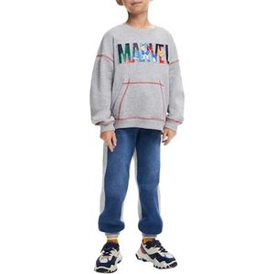 Desigual Sweat_Stre sweatshirt voor kinderen, Zwart, 8 jaar