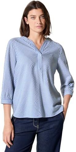 CECIL - Blouse - Gestreept - Luchtige Pasvorm - Viscosemix