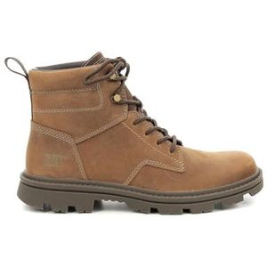 Cat Footwear Practitioner Mid enkellaars voor heren, Donker Beige, 42 EU