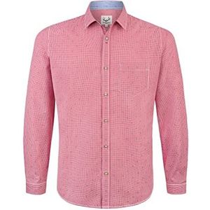 Stockerpoint Herenhemd Raul overhemd, rood, standaard, rood, S