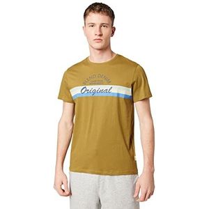 Blend Heren s/s T-shirt, 180825/Nutria, L, 180825/Nutria, L