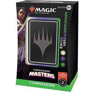 Magic: The Gathering Commander Masters Commander-Deck – eeuwige betoveringen (verzamelaars-booster-proefverpakking met 2 kaarten - Duitse versie)