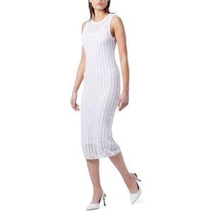 ALEMONIA jurk met kanten strepen, Z04_witte bril., S