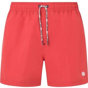 Pepe Jeans Heren Rubber Sh Zwemshort, Rood (Kersenrood), S, Rood (groen rood), S