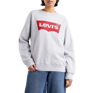 Levi's Graphic Standard Crewneck Sweatshirt Vrouwen, Grey Heather, S