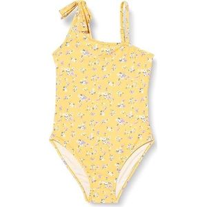 HAUTE PRESSION Eendelig badpak voor meisjes, bloemenpatroon, X9095, C01, T14A, Meerkleurig, 14-16 Jaren