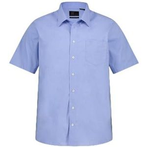 JP 1880 - Hemd - Lichtblauw - Comfort Fit - Halve Mouwen - Tot 8XL