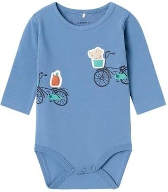 NAME IT - NBMLILLO LS BODY BOX - Baby - Bodies - Lange Mouwen - Drukknoopsluiting