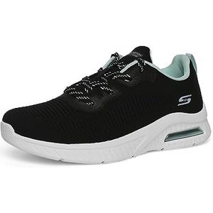 Skechers Squad Air Sneaker voor dames, Zwart, 39 EU