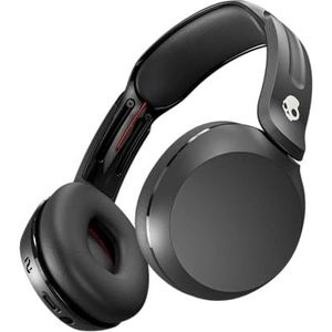 Skullcandy Icon 180 draadloze on-ear Bluetooth-koptelefoon, accuduur tot 50 uur, lichtgewicht en geschikt voor op reis, stevige pasvorm, zweet- en waterbestendig, microfoon voor iPhone/Android - Zwart