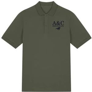 AMERICAN COLLEGE USA Polo kaki 10 jaar casual, Groen, 10 Jaar