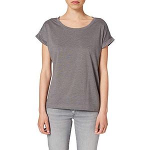 Vila Vidreamers Pure Su-noos T-shirt voor dames, Medium grijs (grey melange), XS