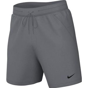 Nike Heren Mid Thigh Length Short M Nk Df Form 7In Ul Short, Smoke Grey/Black, DV9857-084, XL