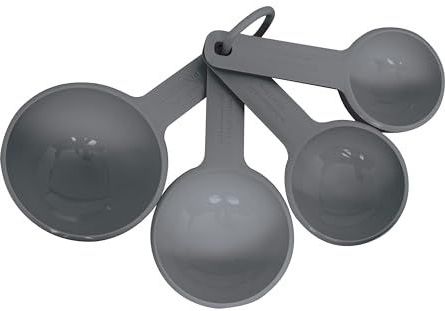 KitchenAid Mengkommen, 3-delige set, stapelbaar, houtskoolgrijs