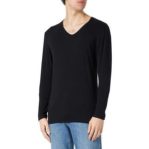 Abanderado Regular shirt met lange mouwen voor heren, Zwart, XL