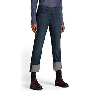 G-Star Raw dames Jeans Noxer High Waist Straight,Zwart (Worn in Leaden C922-c776)28W / 30L