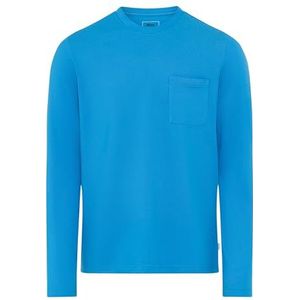 Brax - Style TIMON - T-shirt - Blauw - Katoenmix