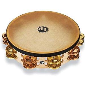 Latin Percussion Pro 10 tamboerijnen, brons en messing, dubbele rij (LP384-BB)