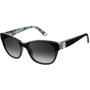 Juicy Couture Dames JU 587/S 9O WR7 zonnebril, zwart (Black Havana/Dark Grey Sf), 53