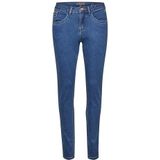 Cream - Coco Fit - Jeans - Blauw - Mid-rise - Rechte Pijpen