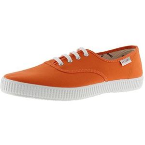 victoria 106613, 1915 Engels, canvas sneakers veters, kinderen, Oranje, 22 EU