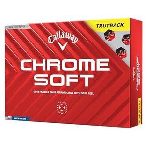 Callaway Chromesoft, Golfballen, Unisex, Geel, True Track