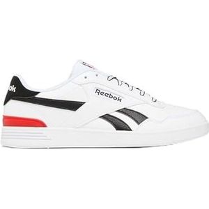 Reebok Unisex Court Advance Clip Sneaker, CBLACK/DYNRED/PUGRY4, 8.5 UK, Cblack Dynred Pugry4, 42.5 EU