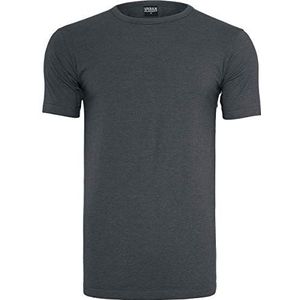 Urban Classics Heren Fitted Stretch T-shirt, grijs (charcoal 91), L