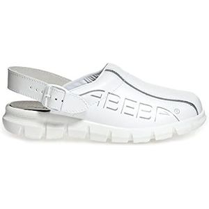 Abeba 7310-48 ""Dynamische"" Occupational-Clog Schoen, Maat 12.5, Wit