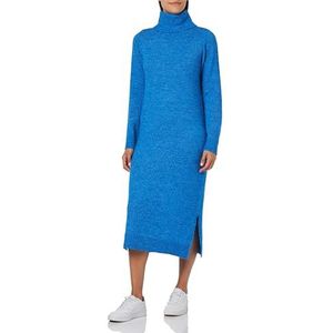 PIECES Pcjuliana Ls Rollneck Knit Dress Noos Bc Jurk voor dames, French blue, M