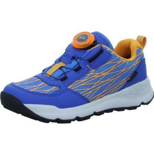 Superfit Free Ride Gore-Tex Sneaker, blauw/oranje 8010, 31 EU Breed, blauw oranje 8010, 31 EU Breed