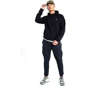 Dare 2b Duidelijk Mens Hoodie stedelijke stijl met trekkoord regelaar en voorkant kangoeroezak en rug grafische print Zwart